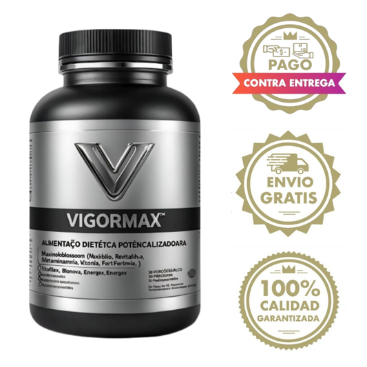 VIGORMAX™ – Más energía, fuerza y rendimiento masculino Resultados visibles en pocos días
