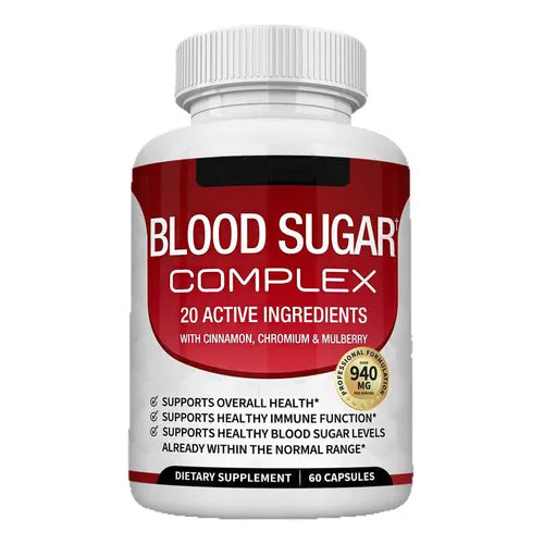 Blood Sugar Complex™ – Apoyo natural para el equilibrio del azúcar en la sangre